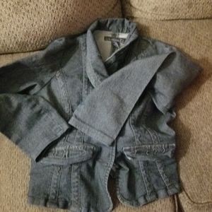 Euc Ladies Baccini Jean jacket
